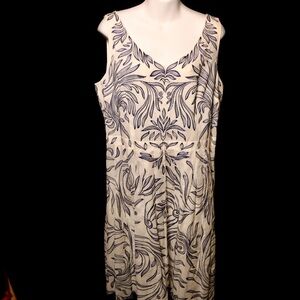 ANTONIO MELANI Cream and black Chemise